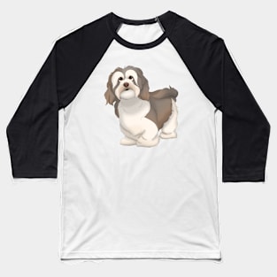 Havanese Dog Color 2 Baseball T-Shirt